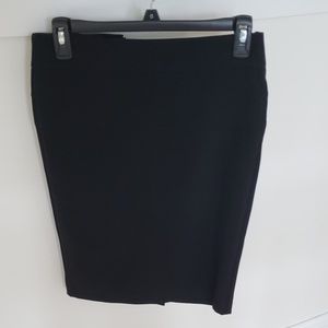 Black pencil skirt
